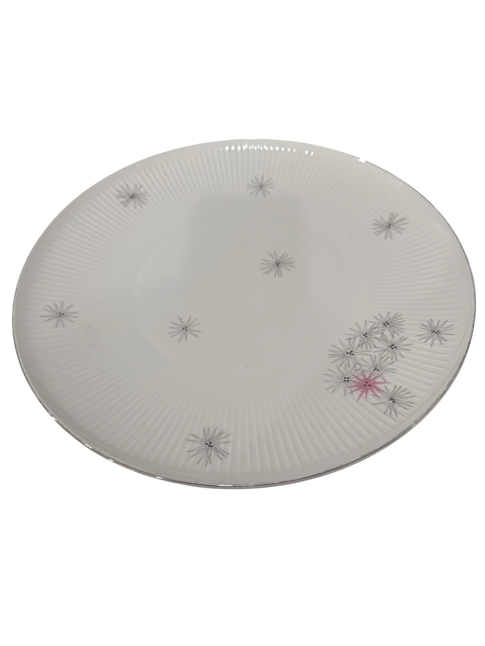 Thomas Germany Rosenthal Porcelain MCM Atomic Starburst Platter 7529 Design